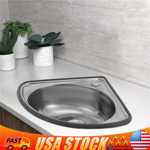 Corner narrow sink stainless - corner,